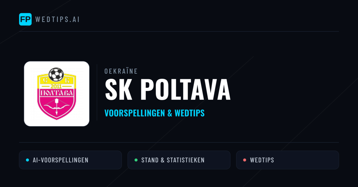 SK Poltava voorspellingen & statistieken