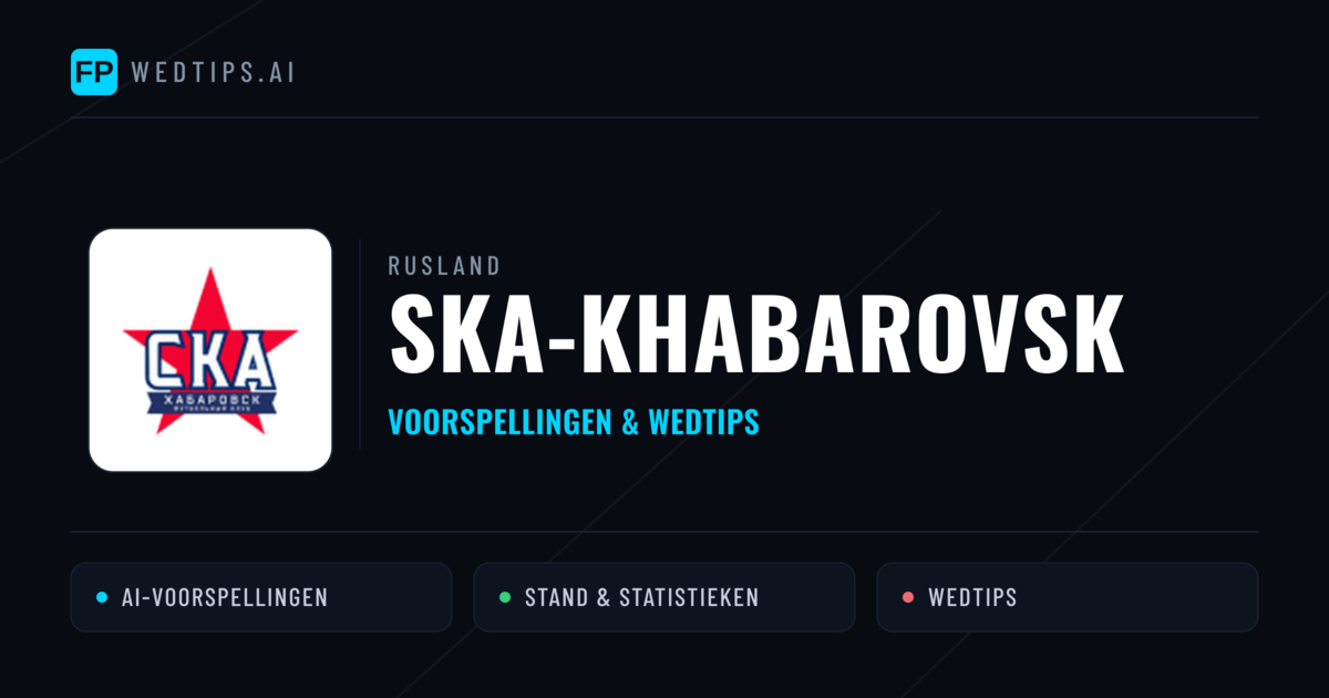 Ska-Khabarovsk voorspellingen & statistieken
