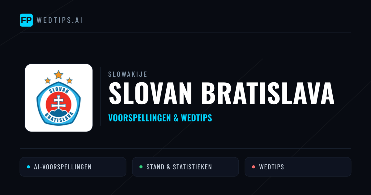 Slovan Bratislava voorspellingen & statistieken
