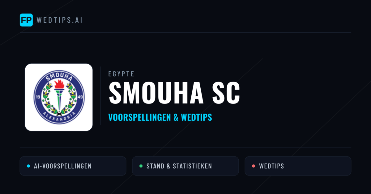 Smouha SC voorspellingen & statistieken