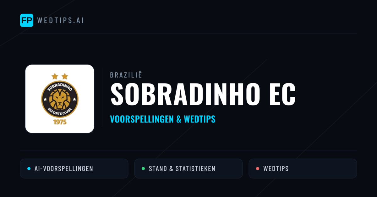 Sobradinho EC voorspellingen & statistieken