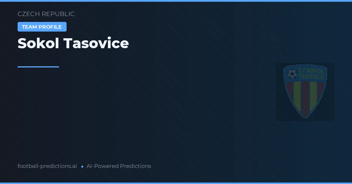 Sokol Tasovice voorspellingen & statistieken