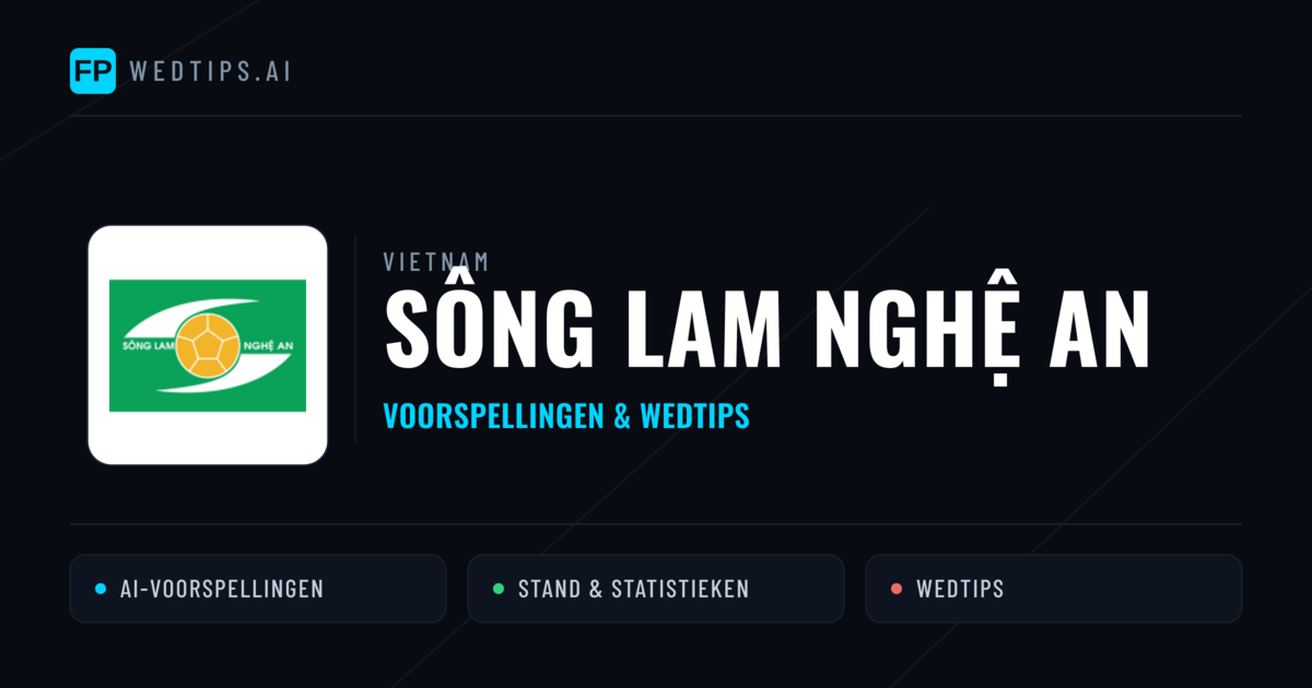 Sông Lam Nghệ An voorspellingen & statistieken