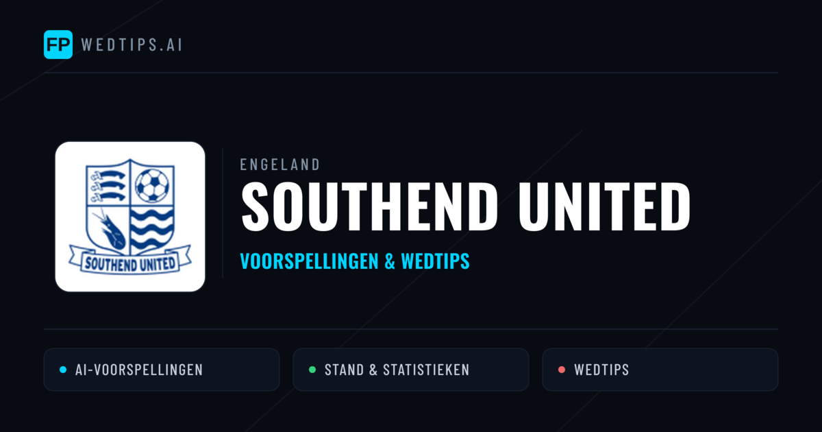 Southend United voorspellingen & statistieken