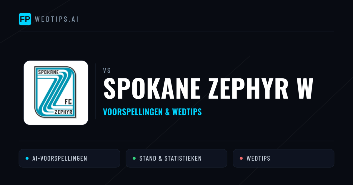 Spokane Zephyr W voorspellingen & statistieken