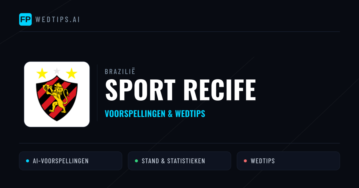 Sport Recife voorspellingen & statistieken