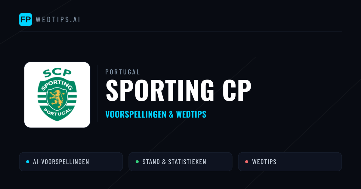 Sporting CP voorspellingen & statistieken