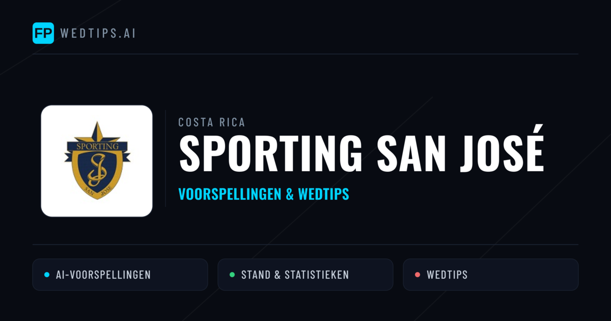 Sporting San José voorspellingen & statistieken