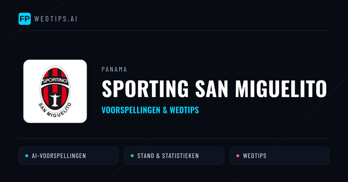 Sporting San Miguelito voorspellingen & statistieken
