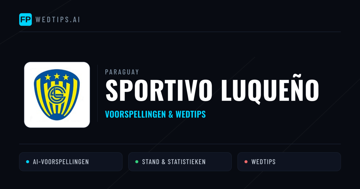 Sportivo Luqueño voorspellingen & statistieken