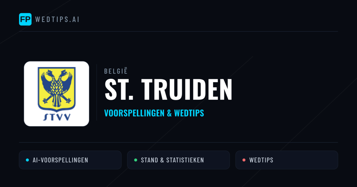 St. Truiden voorspellingen & statistieken