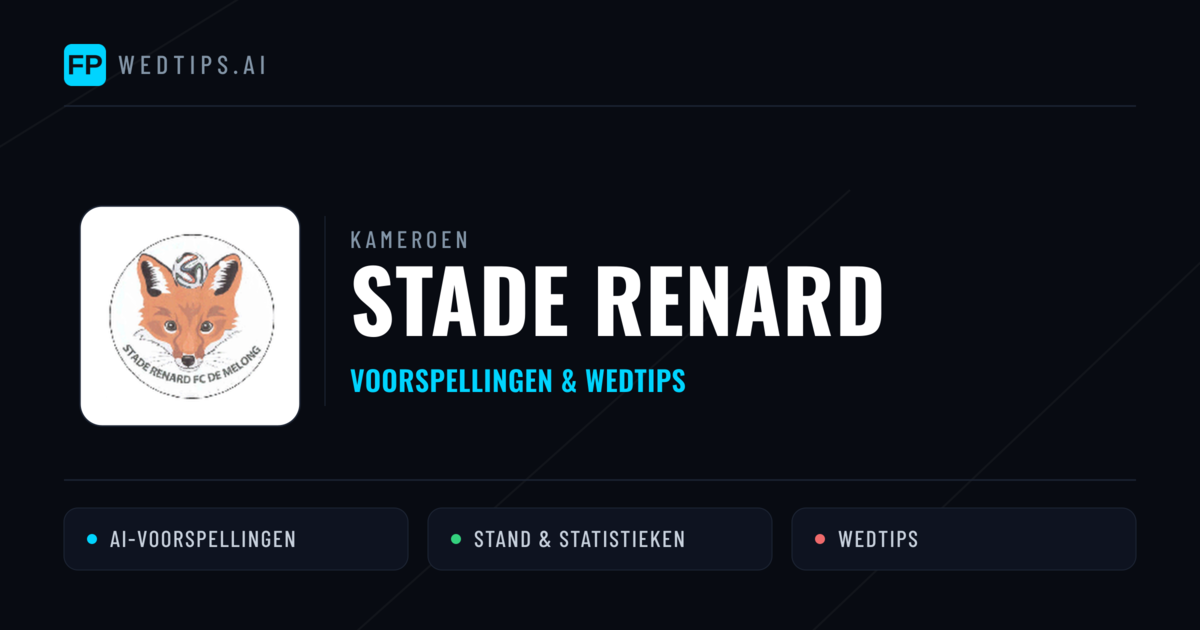 Stade Renard voorspellingen & statistieken