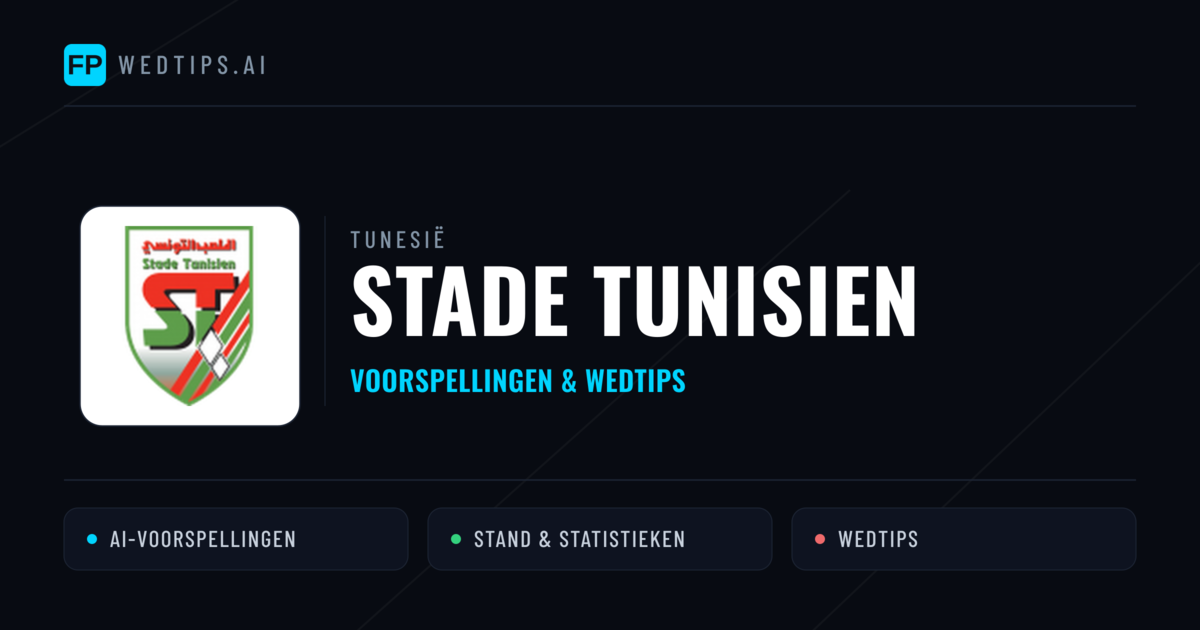 Stade Tunisien voorspellingen & statistieken