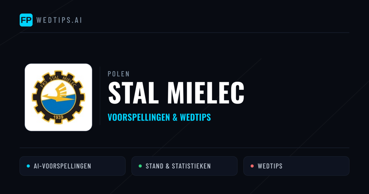 Stal Mielec voorspellingen & statistieken