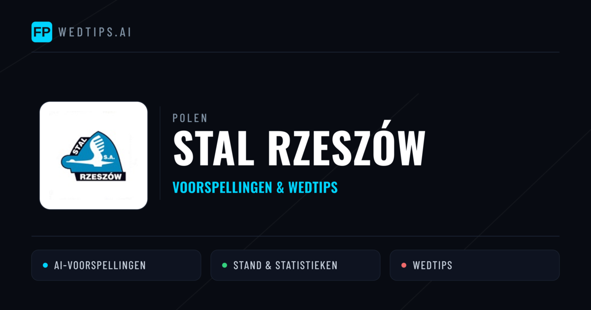 Stal Rzeszów voorspellingen & statistieken