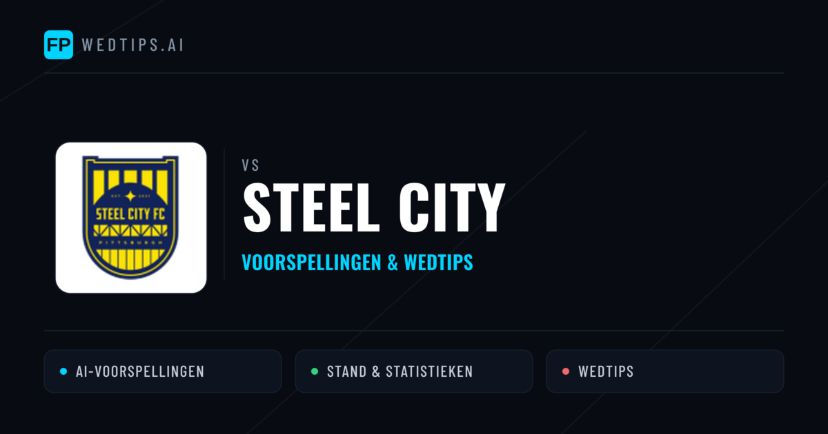 Steel City voorspellingen & statistieken