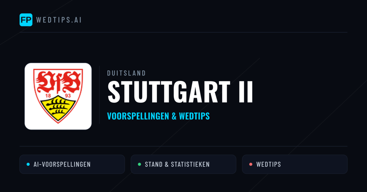 Stuttgart II voorspellingen & statistieken