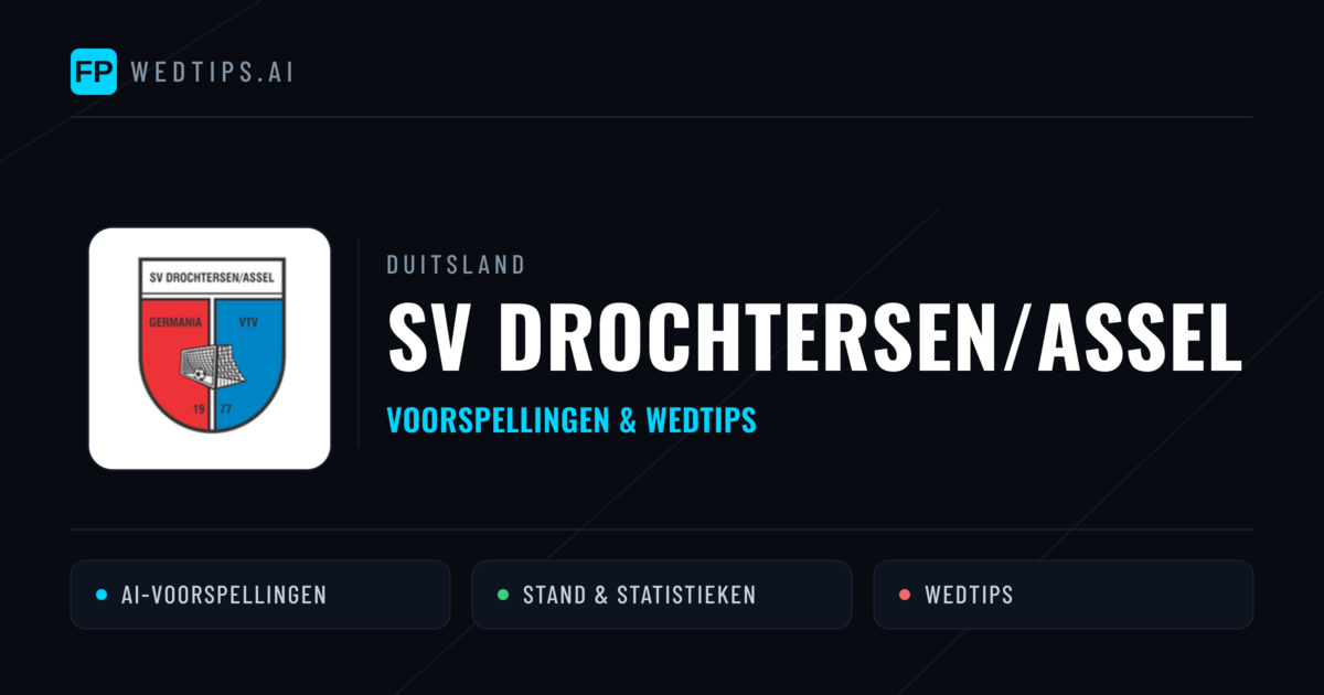 SV Drochtersen/Assel voorspellingen & statistieken