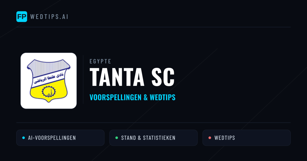 Tanta SC voorspellingen & statistieken