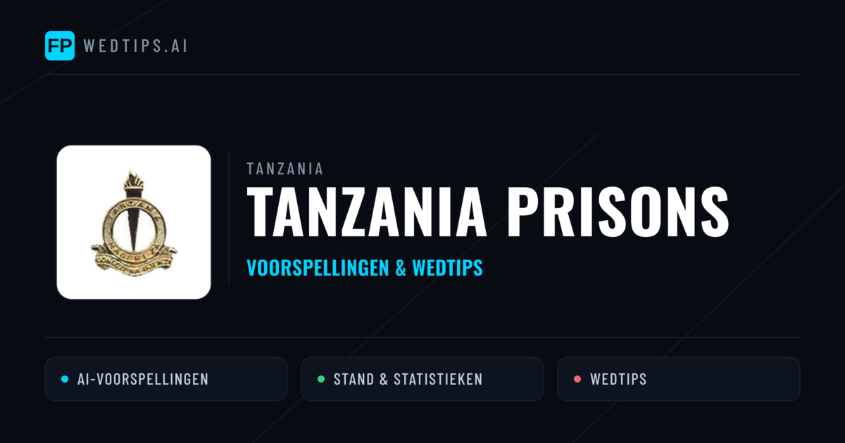 Tanzania Prisons voorspellingen & statistieken