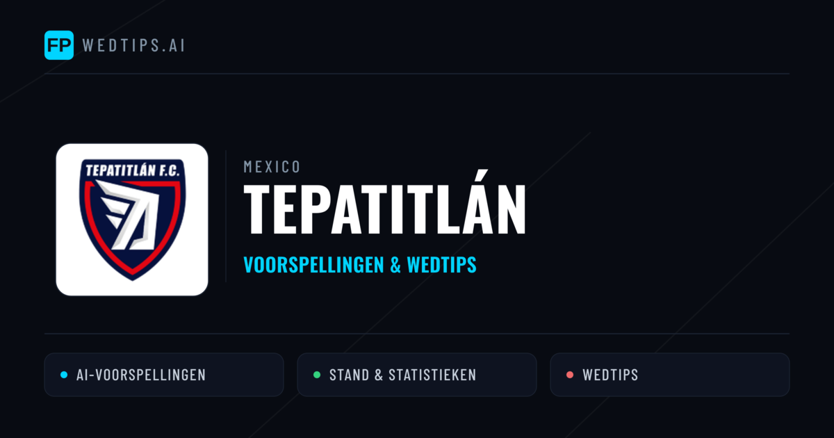 Tepatitlán voorspellingen & statistieken