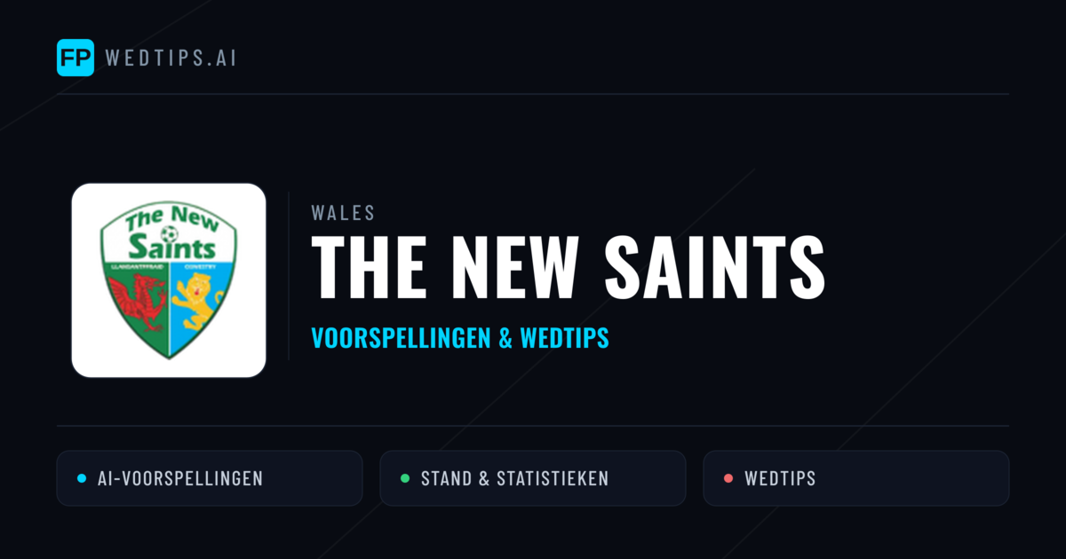 The New Saints voorspellingen & statistieken