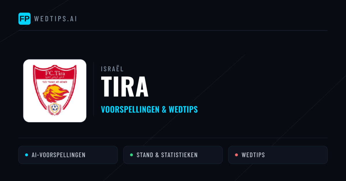 Tira voorspellingen & statistieken
