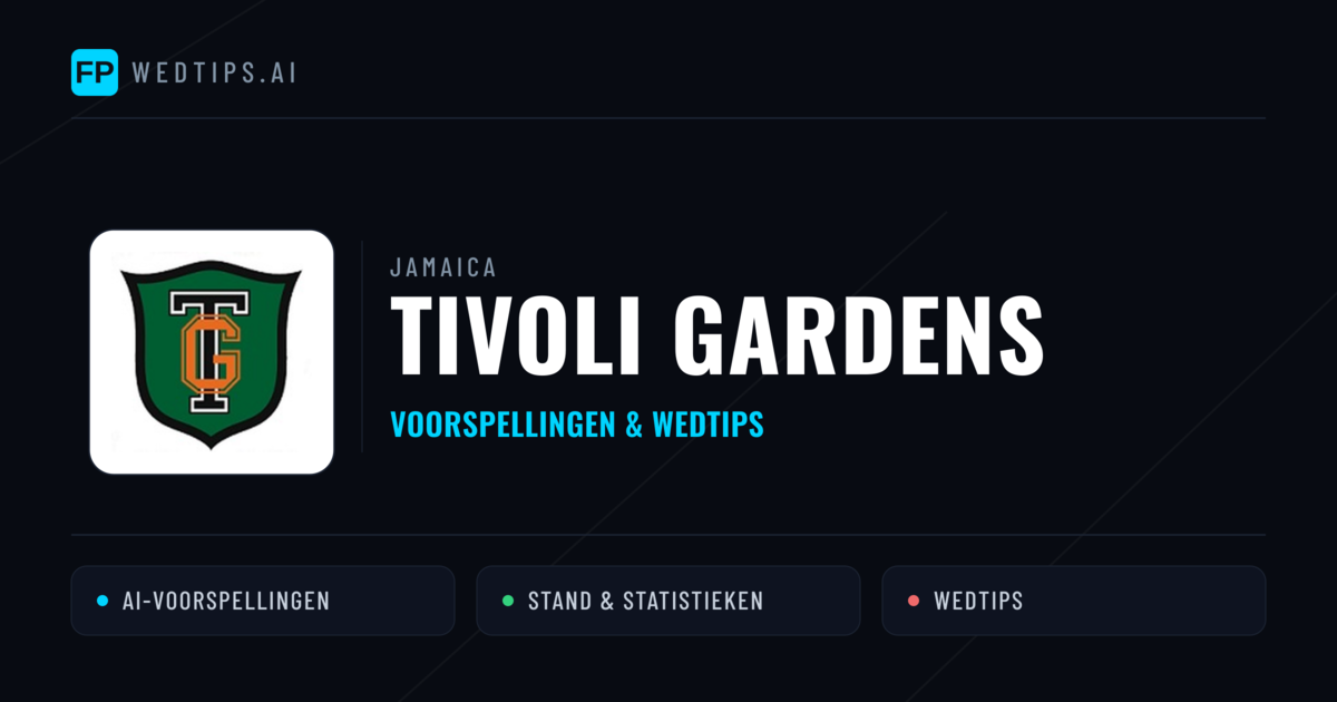 Tivoli Gardens voorspellingen & statistieken