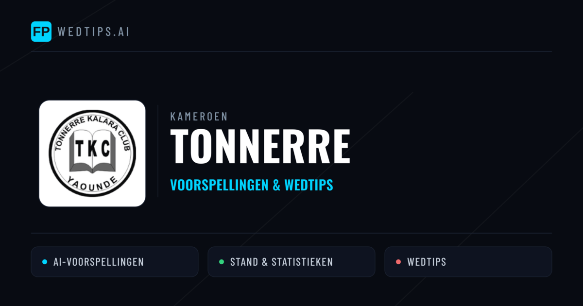 Tonnerre voorspellingen & statistieken
