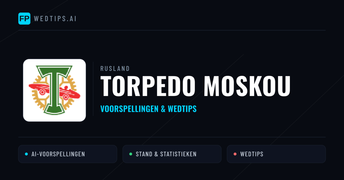 Torpedo Moskou voorspellingen & statistieken
