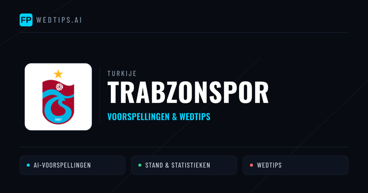 Trabzonspor voorspellingen & statistieken