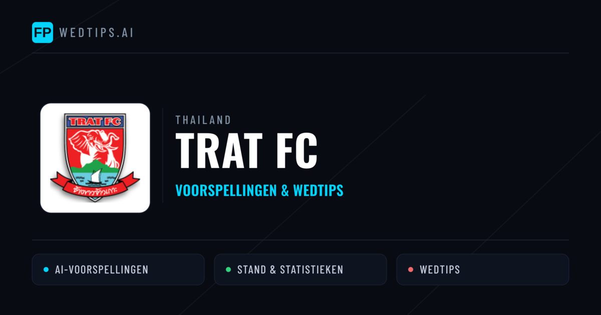 Trat FC voorspellingen & statistieken