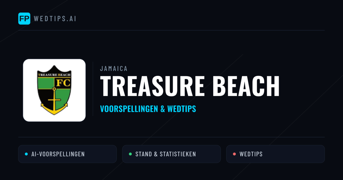 Treasure Beach voorspellingen & statistieken