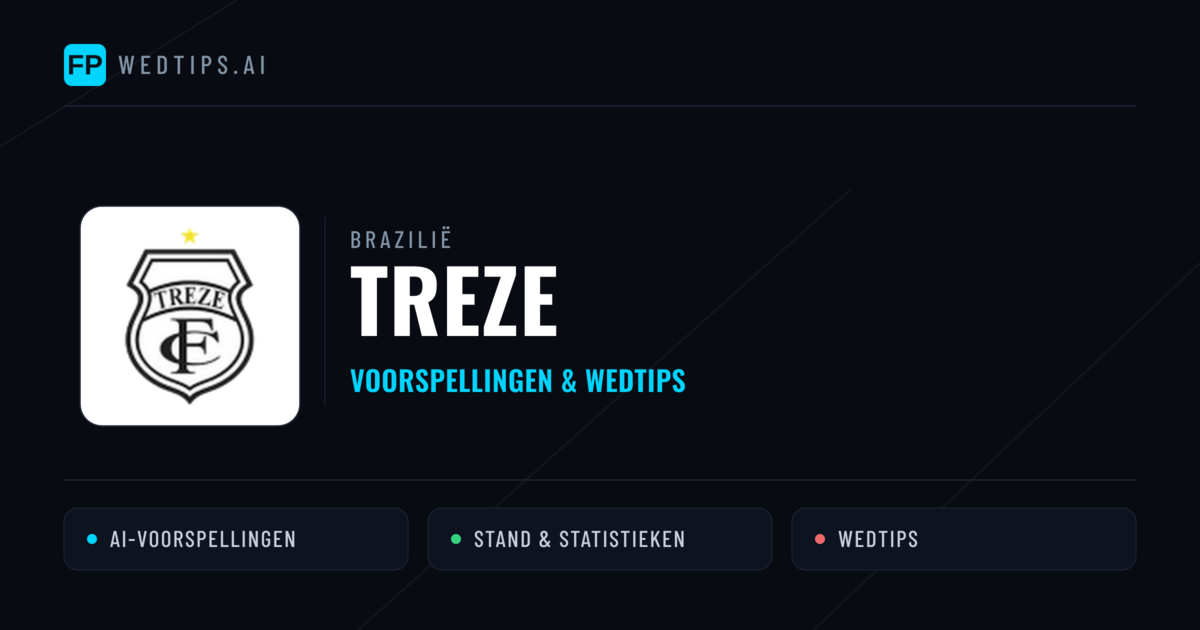 Treze voorspellingen & statistieken