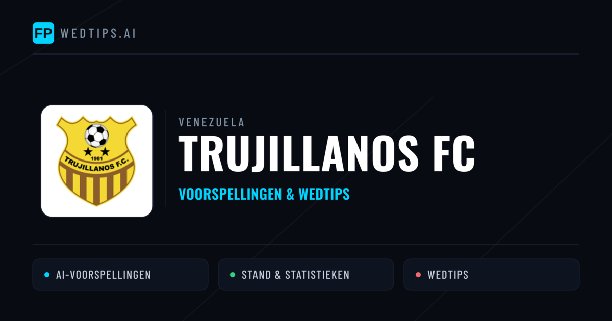 Trujillanos FC voorspellingen & statistieken