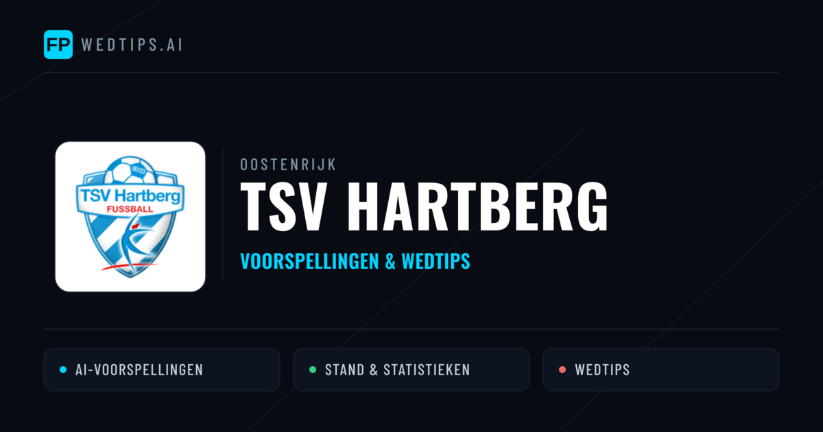 TSV Hartberg voorspellingen & statistieken