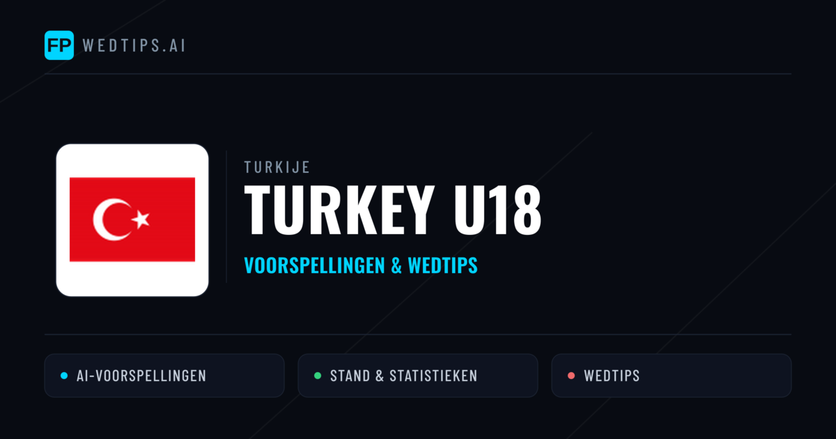 Turkey U18 voorspellingen & statistieken