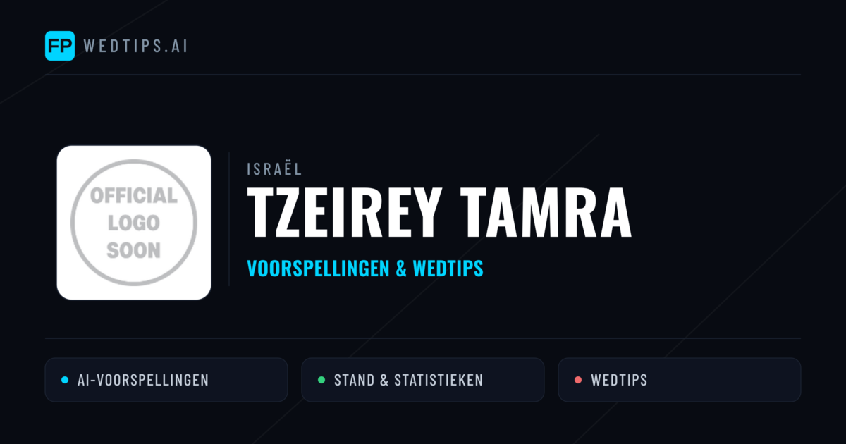 Tzeirey Tamra voorspellingen & statistieken