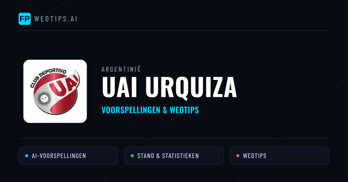 UAI Urquiza voorspellingen & statistieken