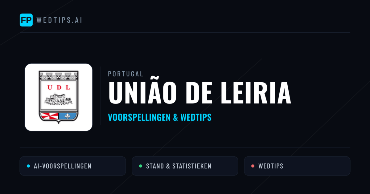 União de Leiria voorspellingen & statistieken