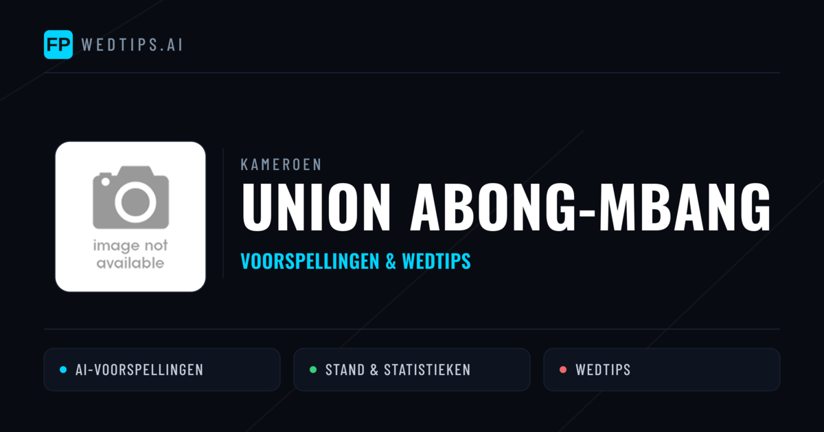 Union Abong-Mbang voorspellingen & statistieken