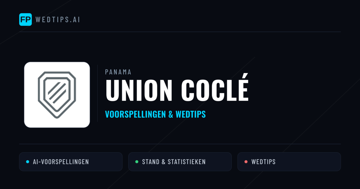 Union Coclé voorspellingen & statistieken