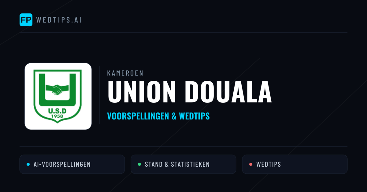 Union Douala voorspellingen & statistieken