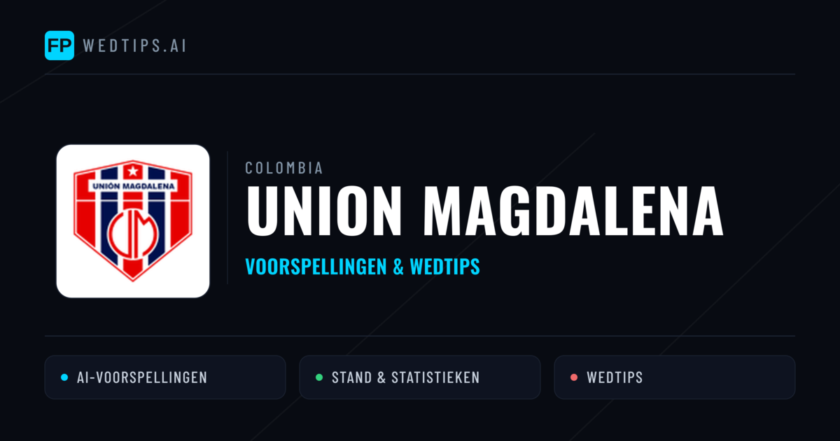 Union Magdalena voorspellingen & statistieken