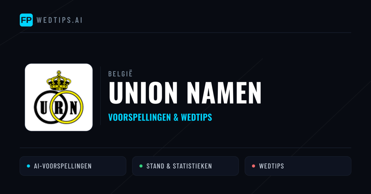 Union Namen voorspellingen & statistieken