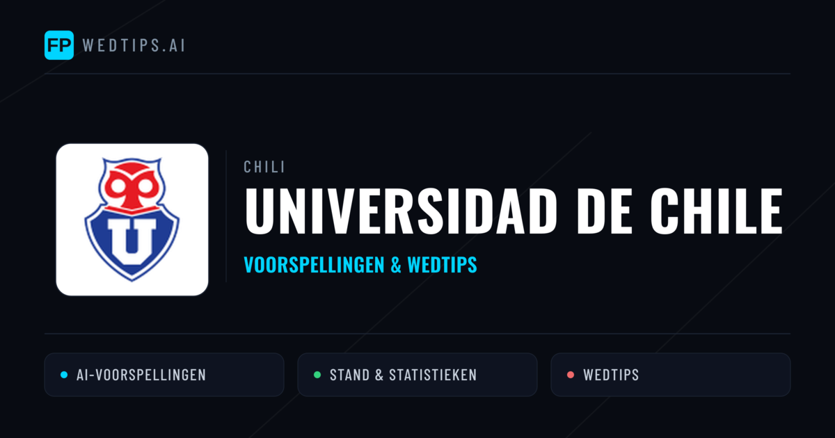 Universidad de Chile voorspellingen & statistieken