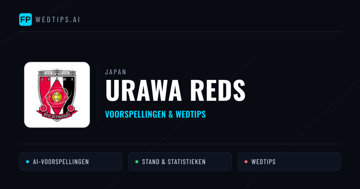 Urawa Reds voorspellingen & statistieken