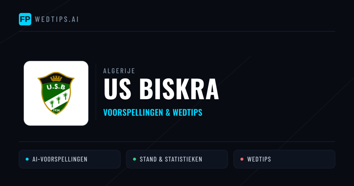 US Biskra voorspellingen & statistieken