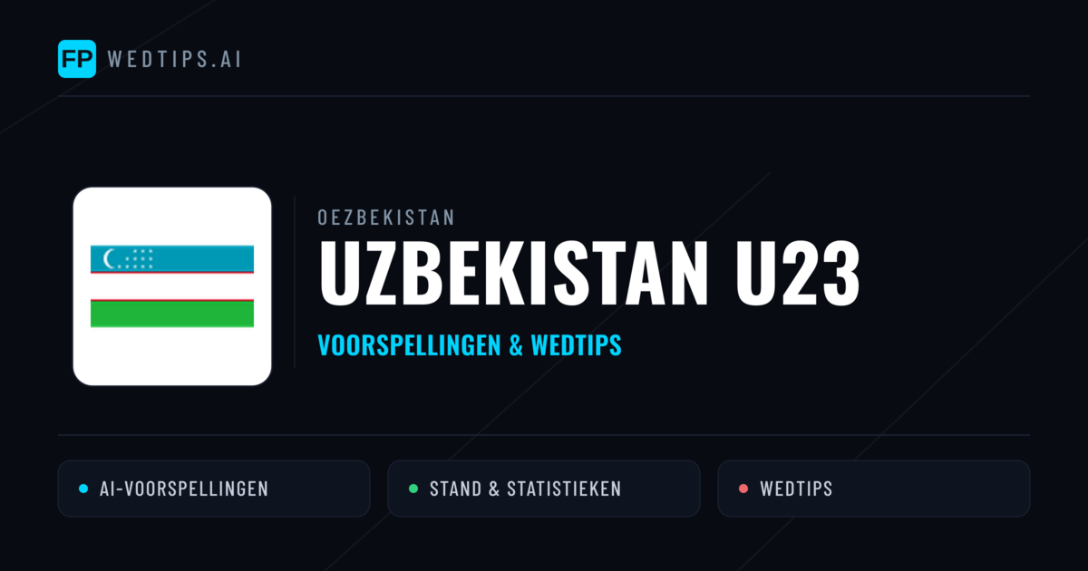 Uzbekistan U23 voorspellingen & statistieken