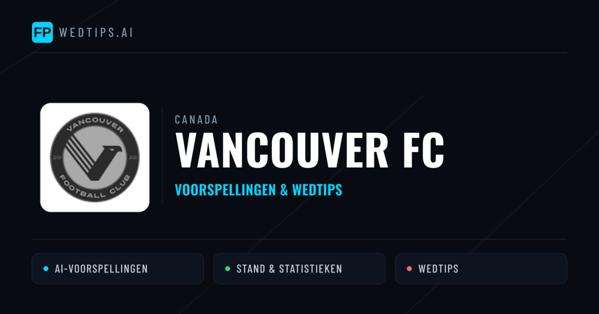 Vancouver FC voorspellingen & statistieken